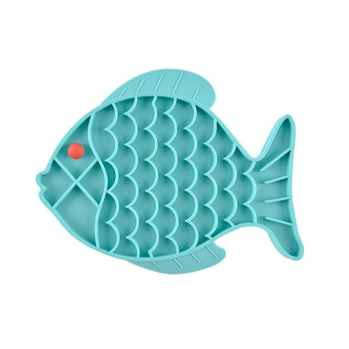 Anti-Choke Pet Dish Feeding New Slowly Eating Dog and Cat Feeder Bowl Food Eat Slowly Down Puppy Feed Cup Diet Dish Fish Shape Eating Tray