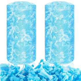 Bean Bag Filler, Shredded Memory Foam Filling for Bean Bag Chair, Dog Beds, Cushions Pillows, Added Gel Particles (size: 10LB)